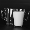 Hotsale clear turkey glass mug,Hot Drink Glass latte cup with handles/glass coffee mug.